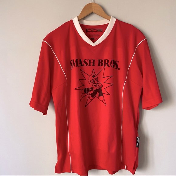 nine sports Other - men’s smash bros red soccer jersey - medium